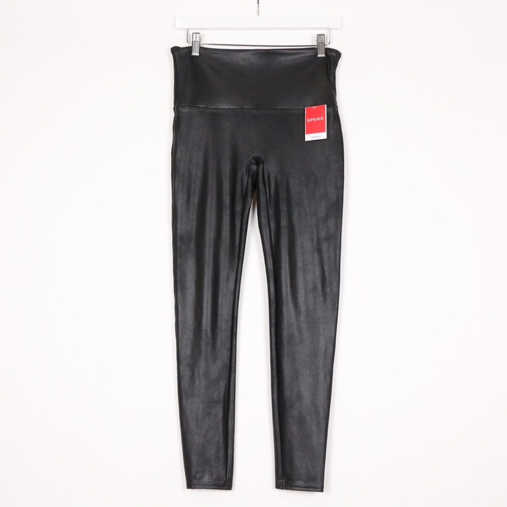 Spanx Faux Leather Leggings NWT